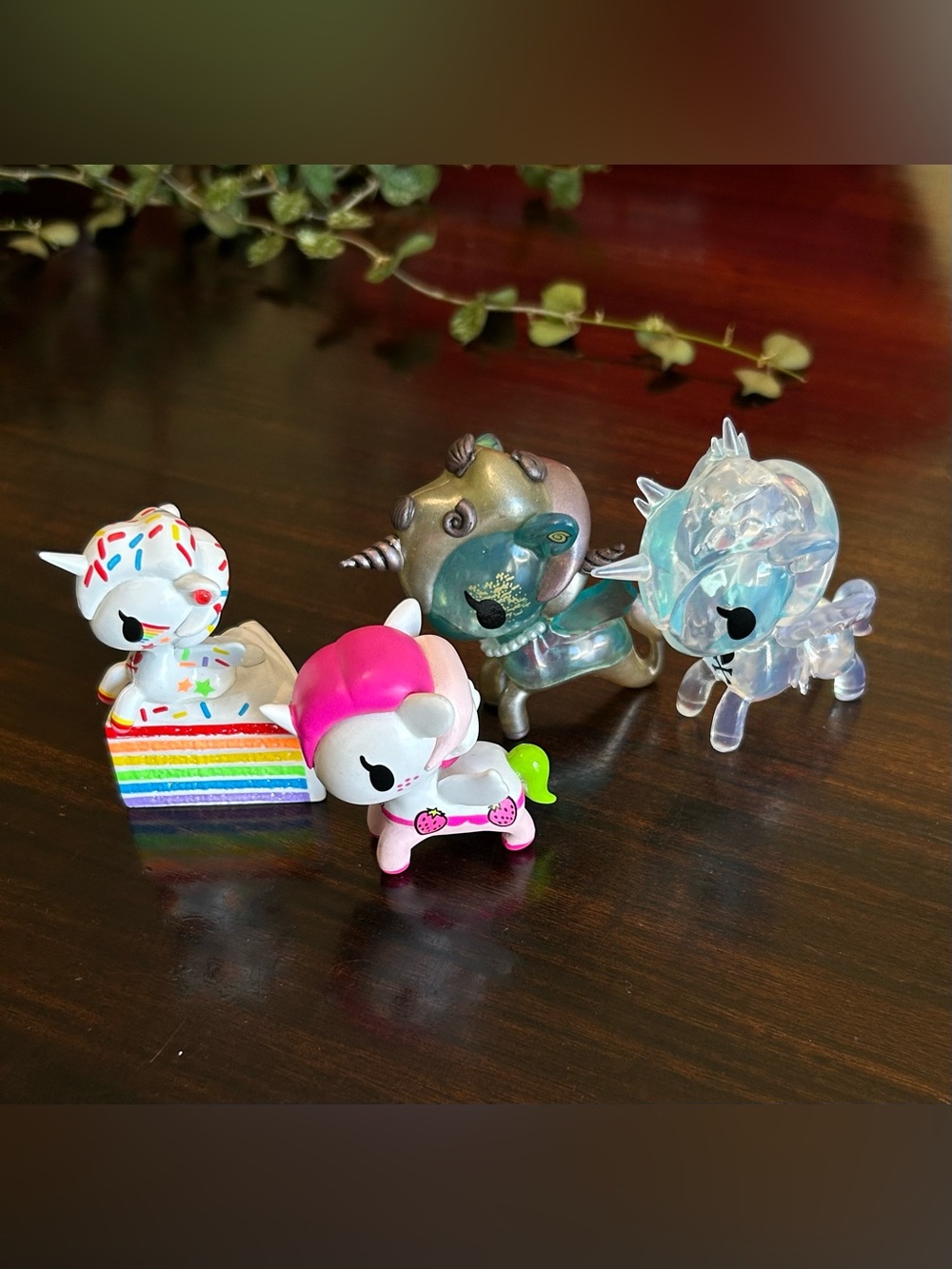 Tokidoki Unicorn figures.
